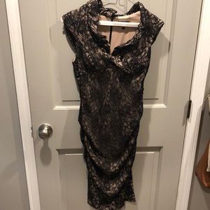 Gorgeous black lace dress!